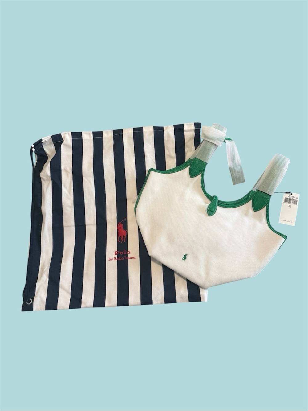 Ralph Lauren polo play canvas tote